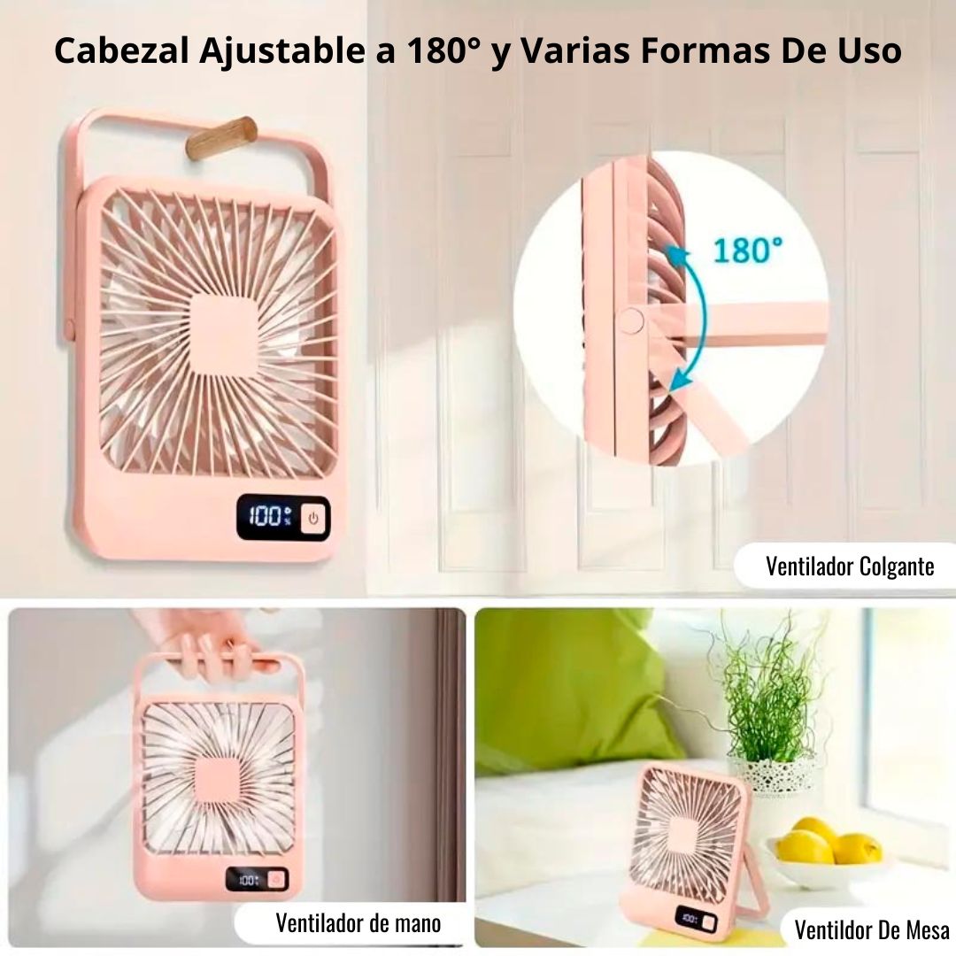 Miniatura 5 de Ventilador De Mesa Portatil